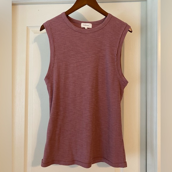 NWOT Bohme mason ribbed tank top - M - Picture 3 of 7